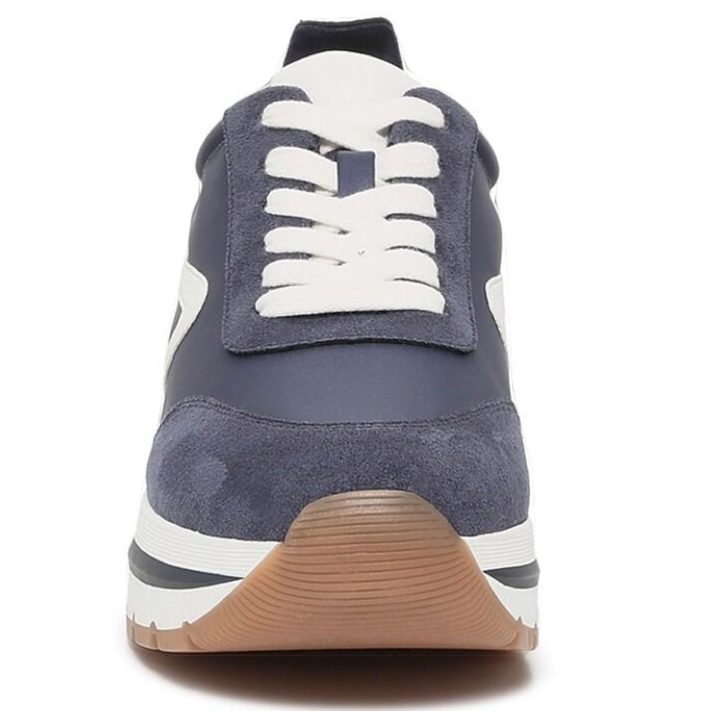 Steve Madden Rueben blue & white platform sneakers – NWOT